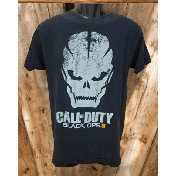 Call Of Duty Black Ops III Skull Graphic T-Shirt Small Gamer - Picture 1 of 6